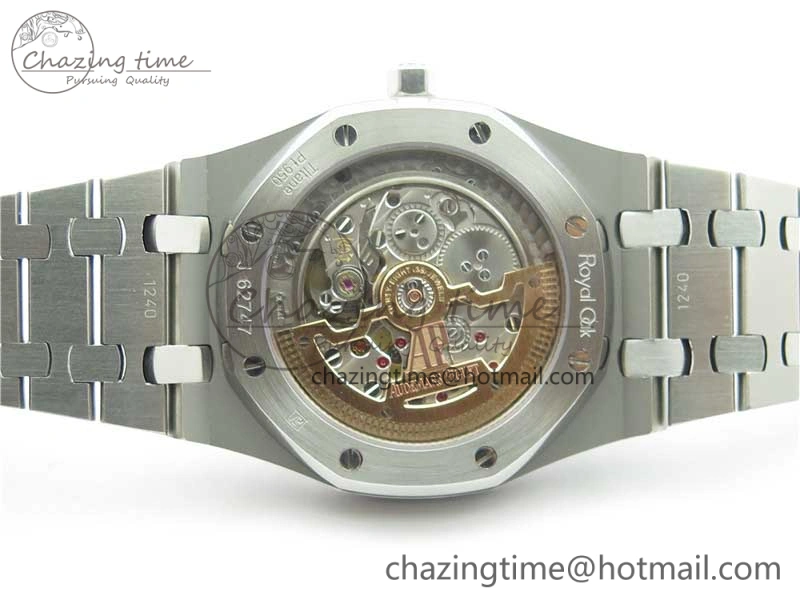Royal Oak 39mm 15202 SS KZF 1:1 Best Edition Blue Textured Dial on SS Bracelet A Refined 4839