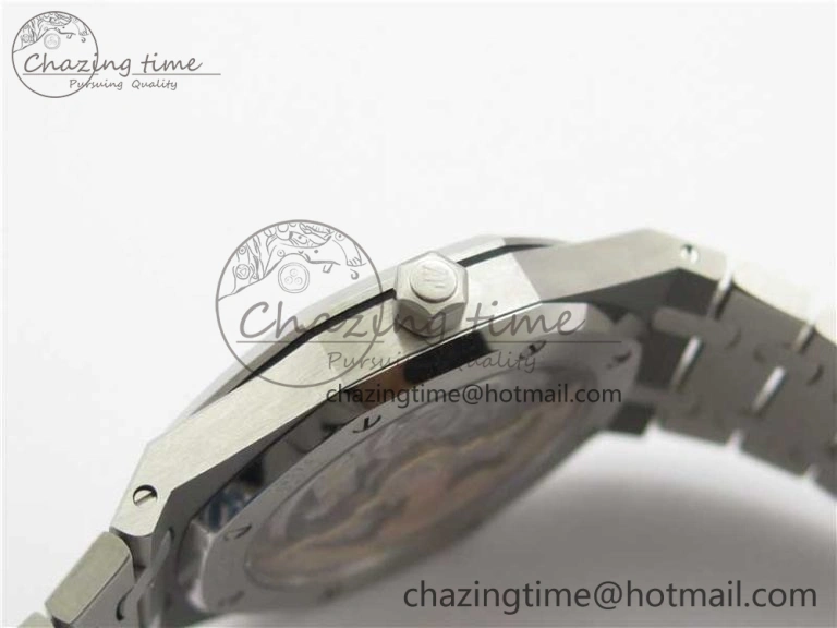 Minimalist Royal Oak 39mm 15202 SS KZF 1:1 Best Edition Yellow Textured Dial on SS Bracelet A 4840