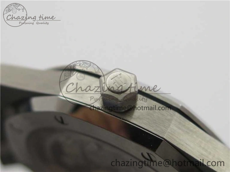 Minimalist Royal Oak 39mm 15202 SS KZF 1:1 Best Edition Yellow Textured Dial on SS Bracelet A 4840
