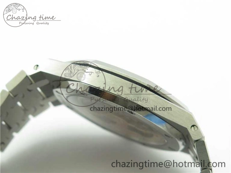 Minimalist Royal Oak 39mm 15202 SS KZF 1:1 Best Edition Yellow Textured Dial on SS Bracelet A 4840