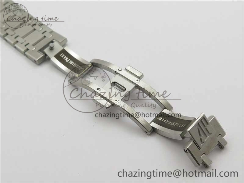 Minimalist Royal Oak 39mm 15202 SS KZF 1:1 Best Edition Yellow Textured Dial on SS Bracelet A 4840