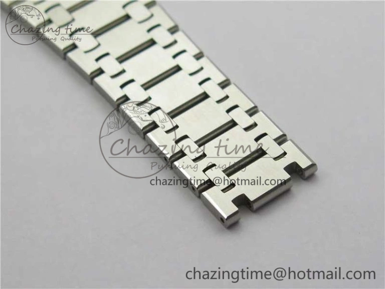 Modern Royal Oak 39mm 15202 SS XF 1:1 Best Edition Blue Textured Dial on SS Bracelet A2121 V 4850