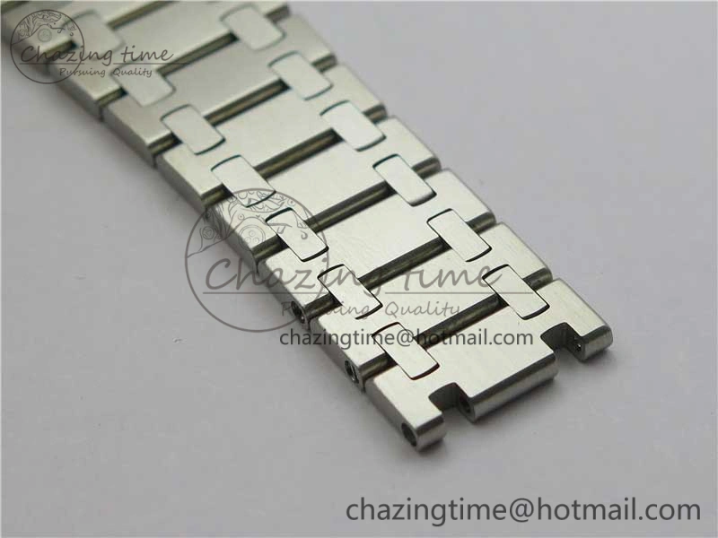 Modern Royal Oak 39mm 15202 SS XF 1:1 Best Edition Blue Textured Dial on SS Bracelet A2121 V 4850