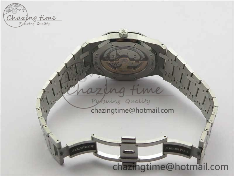 Modern Royal Oak 39mm 15202 SS XF 1:1 Best Edition Blue Textured Dial on SS Bracelet A2121 V 4850