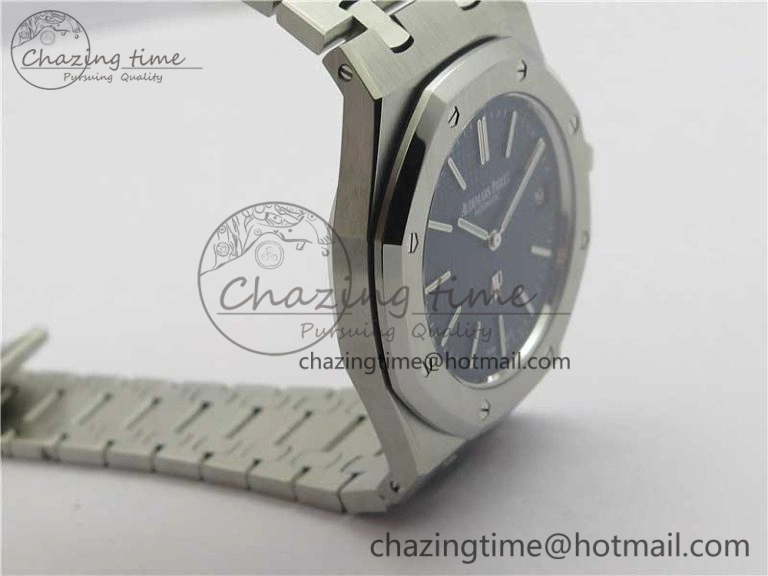 Modern Royal Oak 39mm 15202 SS XF 1:1 Best Edition Blue Textured Dial on SS Bracelet A2121 V 4850