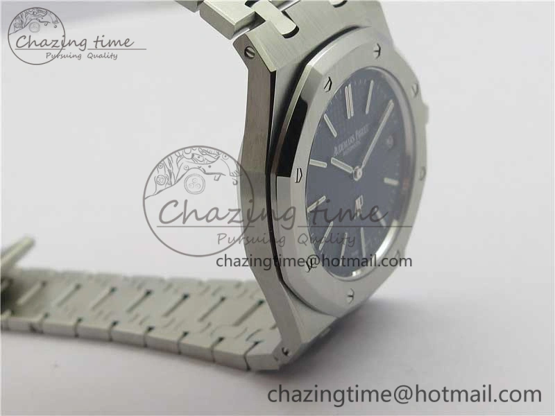 Modern Royal Oak 39mm 15202 SS XF 1:1 Best Edition Blue Textured Dial on SS Bracelet A2121 V 4850