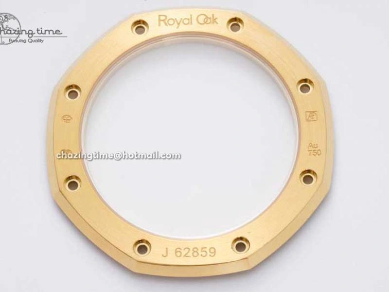 SmartChoice Royal Oak 39mm 15202 YG BF 1:1 Best Edition White Textured Dial on YG Bracelet A 4577