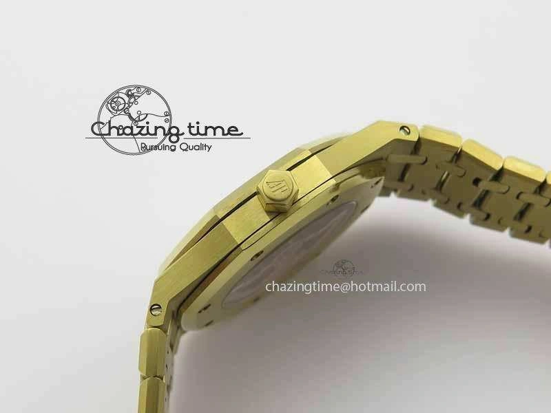 ModernLook Royal Oak 39mm 15202 YG Blue Dial On YG Bracelet MIYOTA 5014