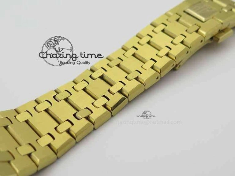 ModernLook Royal Oak 39mm 15202 YG Blue Dial On YG Bracelet MIYOTA 5014