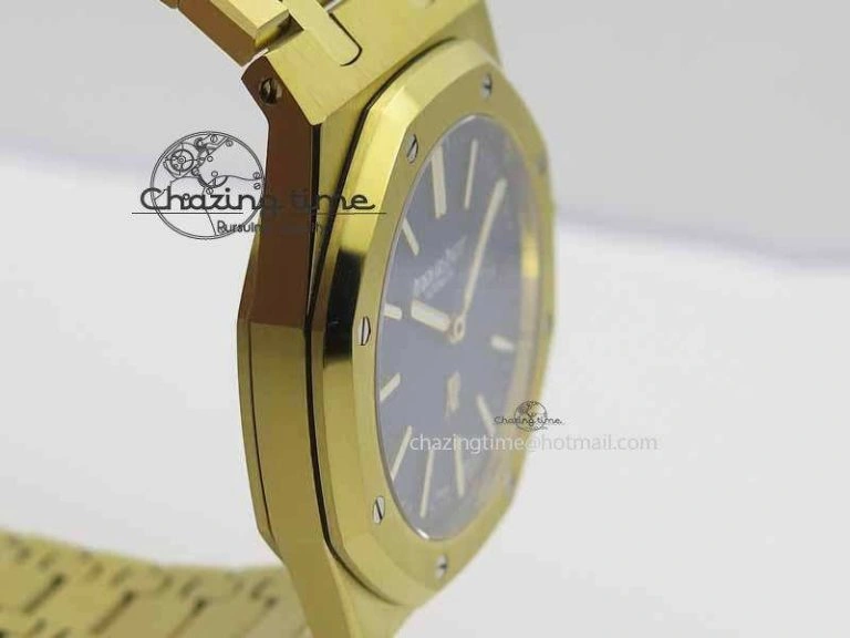 ModernLook Royal Oak 39mm 15202 YG Blue Dial On YG Bracelet MIYOTA 5014