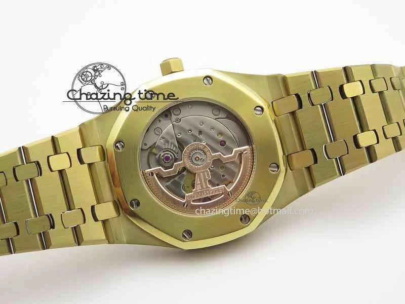 Royal Oak 39mm 15202 YG Gold Dial On YG Bracelet MIYOTA Timeless 5013