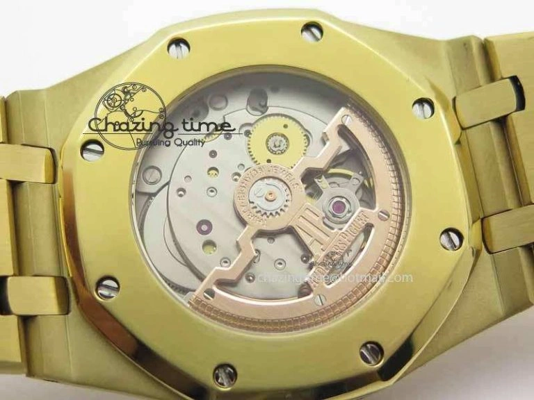 Royal Oak 39mm 15202 YG Gold Dial On YG Bracelet MIYOTA Timeless 5013
