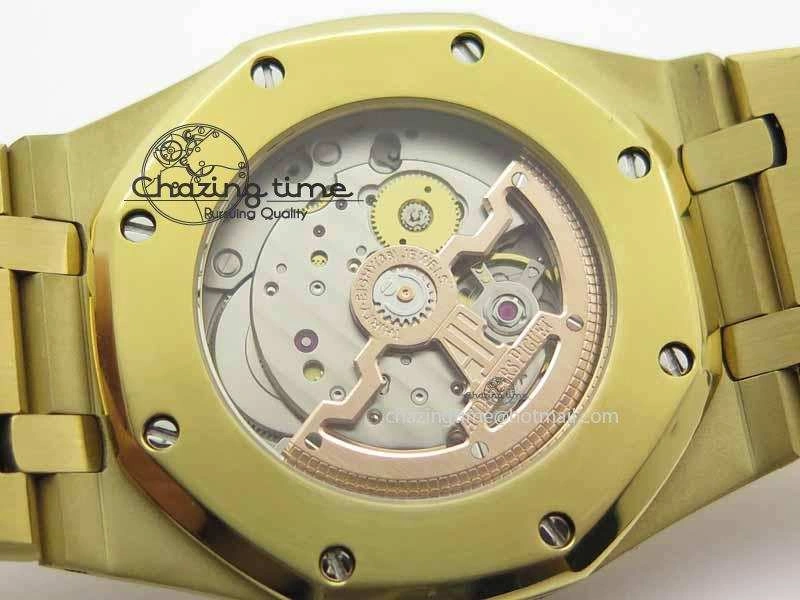 Royal Oak 39mm 15202 YG Gold Dial On YG Bracelet MIYOTA Timeless 5013
