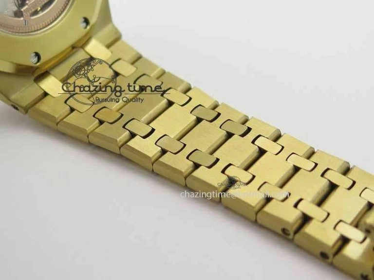 Royal Oak 39mm 15202 YG Gold Dial On YG Bracelet MIYOTA Timeless 5013