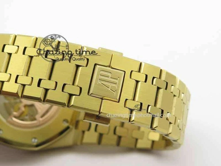 Royal Oak 39mm 15202 YG Gold Dial On YG Bracelet MIYOTA Timeless 5013