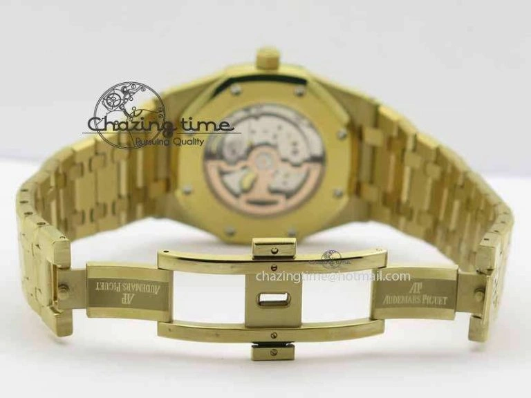Royal Oak 39mm 15202 YG Gold Dial On YG Bracelet MIYOTA Timeless 5013