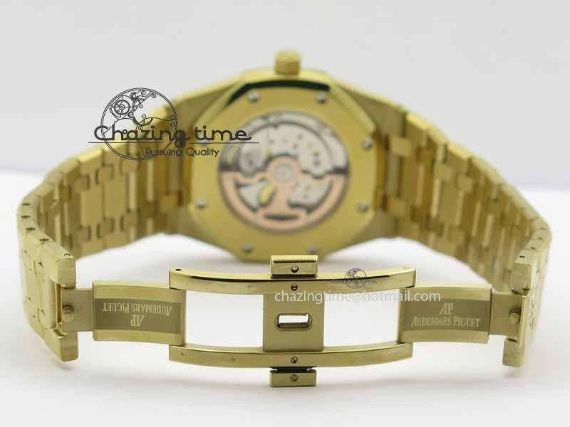 Royal Oak 39mm 15202 YG Gold Dial On YG Bracelet MIYOTA Timeless 5013