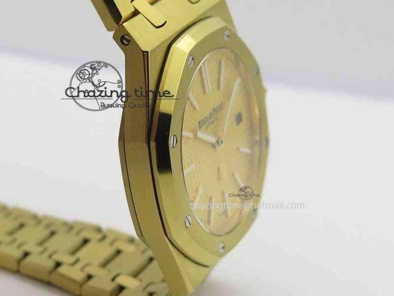 Royal Oak 39mm 15202 YG Gold Dial On YG Bracelet MIYOTA Timeless 5013
