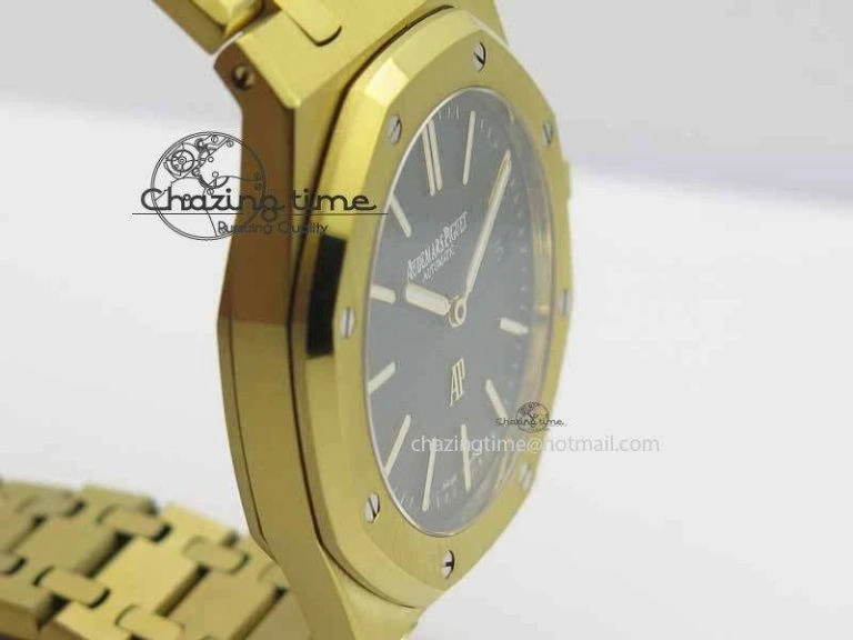 Royal Oak 39mm 15202 YG Green Dial On YG Bracelet MIYOTA SmoothTexture 5015