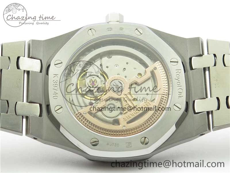Sophisticated Royal Oak 39mm 15202BC SS XF 1:1 Best Edition Yellow Textured Dial on SS Bracelet A 4848