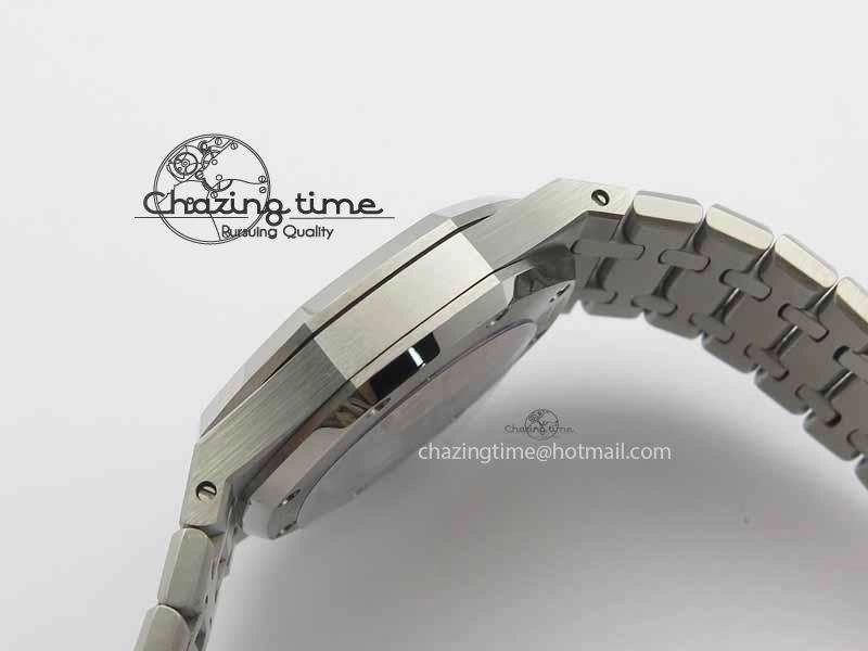 SmoothTexture Royal Oak 39mm 15300 SS BP Maker Best Edition Black Dial On SS Bracelet A 5004