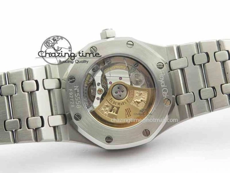 SmoothTexture Royal Oak 39mm 15300 SS BP Maker Best Edition Black Dial On SS Bracelet A 5004