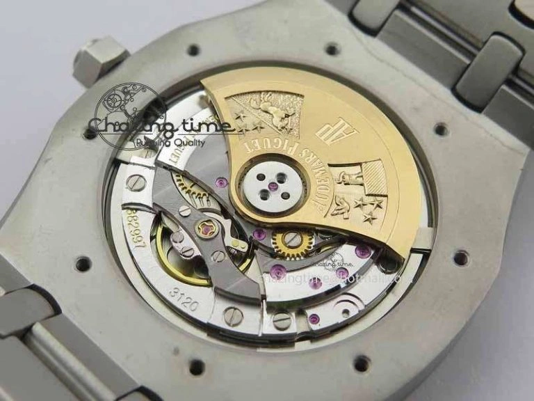 SmoothTexture Royal Oak 39mm 15300 SS BP Maker Best Edition Black Dial On SS Bracelet A 5004