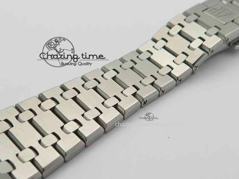 SmoothTexture Royal Oak 39mm 15300 SS BP Maker Best Edition Black Dial On SS Bracelet A 5004