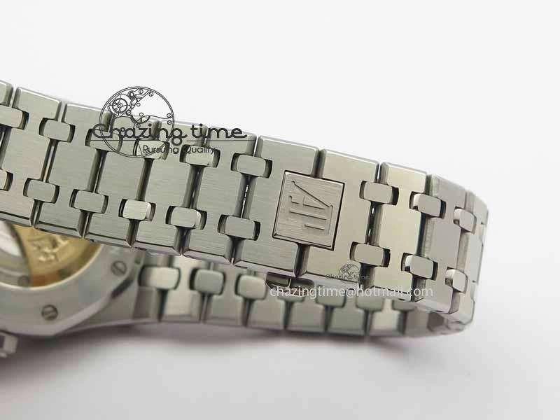 SmoothTexture Royal Oak 39mm 15300 SS BP Maker Best Edition Black Dial On SS Bracelet A 5004