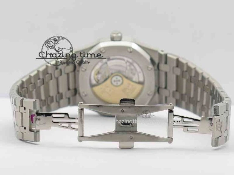 SmoothTexture Royal Oak 39mm 15300 SS BP Maker Best Edition Black Dial On SS Bracelet A 5004