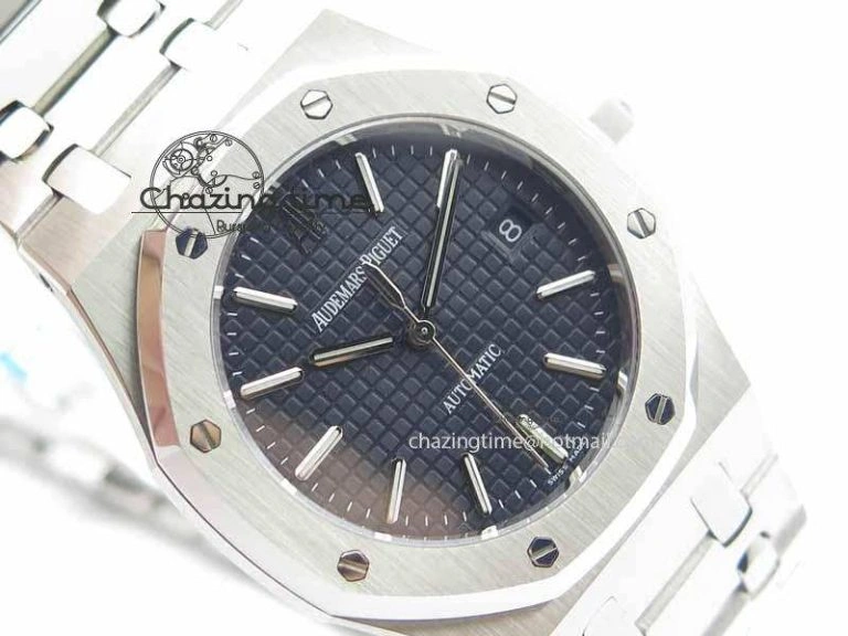 Royal Oak 39mm 15300 SS BP Maker Best Edition Blue Dial On SS Bracelet A Chic 5005