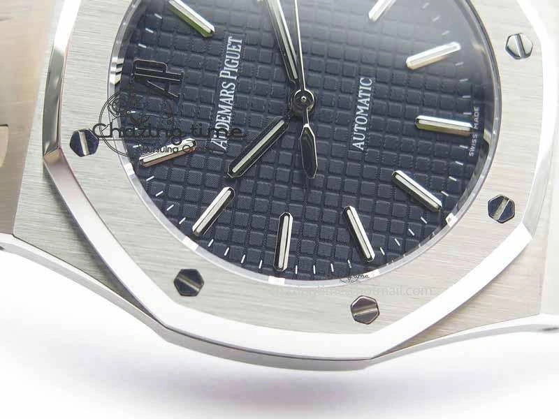 Royal Oak 39mm 15300 SS BP Maker Best Edition Blue Dial On SS Bracelet A Chic 5005