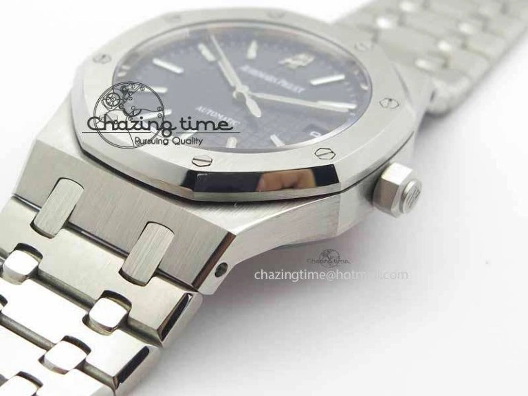Royal Oak 39mm 15300 SS BP Maker Best Edition Blue Dial On SS Bracelet A Chic 5005