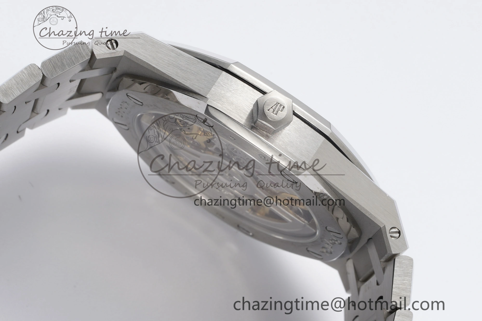 Unisex Royal Oak 39mm 16202 “50th Anniversary” SS ZF 1:1 Best Edition Blue Textured Dial on SS Bracelet A 4627