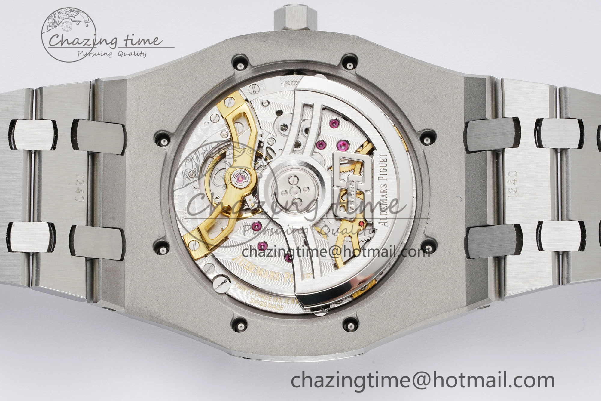 Unisex Royal Oak 39mm 16202 “50th Anniversary” SS ZF 1:1 Best Edition Blue Textured Dial on SS Bracelet A 4627