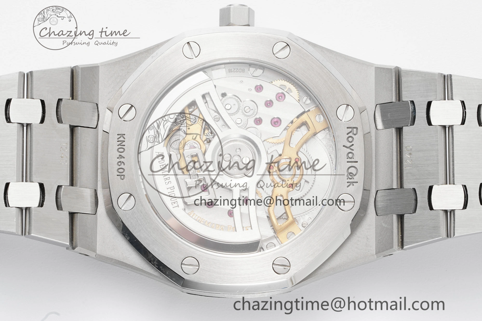 Unisex Royal Oak 39mm 16202 “50th Anniversary” SS ZF 1:1 Best Edition Blue Textured Dial on SS Bracelet A 4627