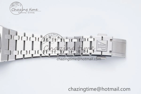 Unisex Royal Oak 39mm 16202 “50th Anniversary” SS ZF 1:1 Best Edition Blue Textured Dial on SS Bracelet A 4627