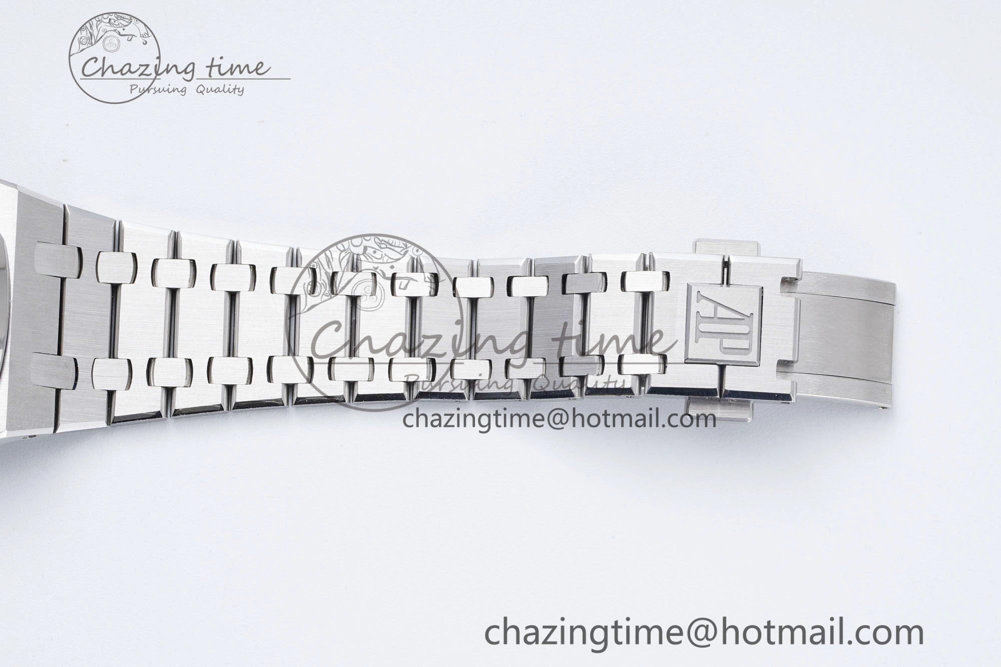 Unisex Royal Oak 39mm 16202 “50th Anniversary” SS ZF 1:1 Best Edition Blue Textured Dial on SS Bracelet A 4627