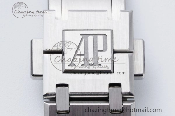 Unisex Royal Oak 39mm 16202 “50th Anniversary” SS ZF 1:1 Best Edition Blue Textured Dial on SS Bracelet A 4627