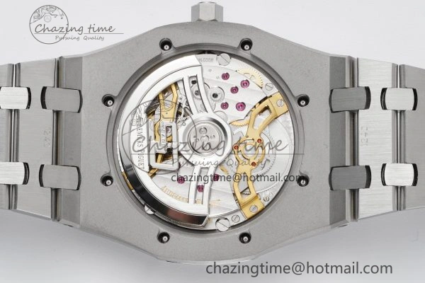 Royal Oak 39mm 16202 “50th Anniversary” SS ZF 1:1 Best Edition Green Textured Dial on SS Bracelet A Durable 4630