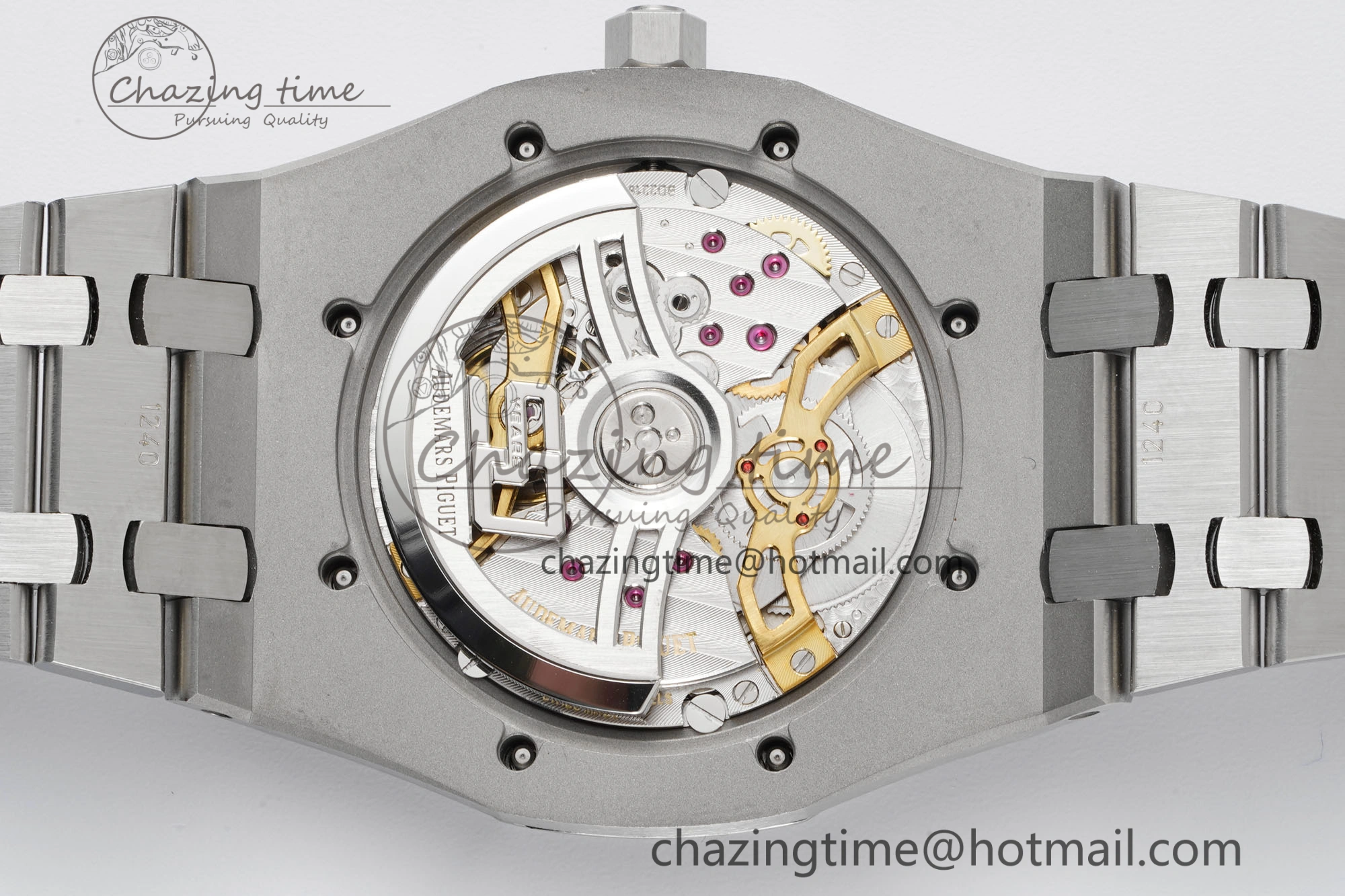 Royal Oak 39mm 16202 “50th Anniversary” SS ZF 1:1 Best Edition Green Textured Dial on SS Bracelet A Durable 4630
