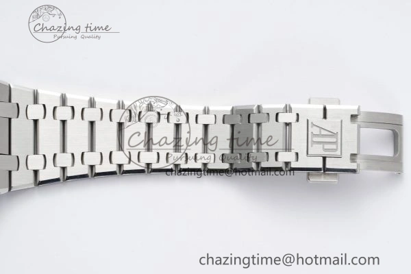 Royal Oak 39mm 16202 “50th Anniversary” SS ZF 1:1 Best Edition Green Textured Dial on SS Bracelet A Durable 4630