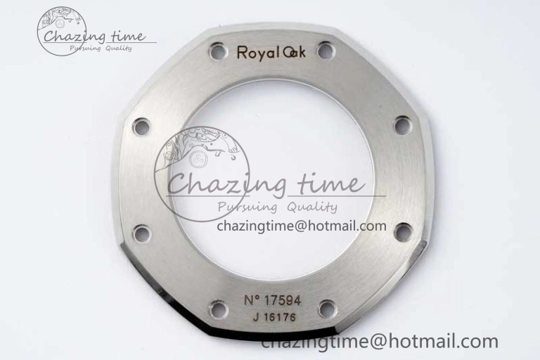 Royal Oak 41mm 1017 ALYX 9SM SS APSF Best Edition Silver Dial on SS Bracelet SA3120 Super Clone WrinkleFree 4626