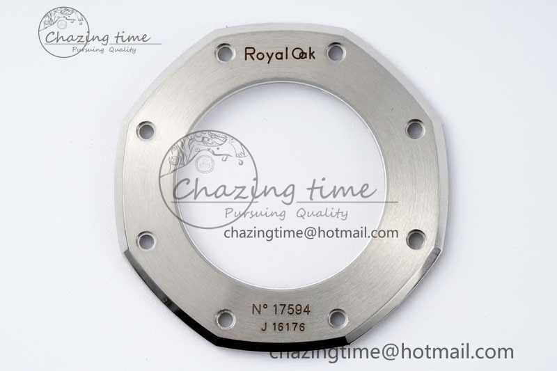 Royal Oak 41mm 1017 ALYX 9SM SS APSF Best Edition Silver Dial on SS Bracelet SA3120 Super Clone WrinkleFree 4626