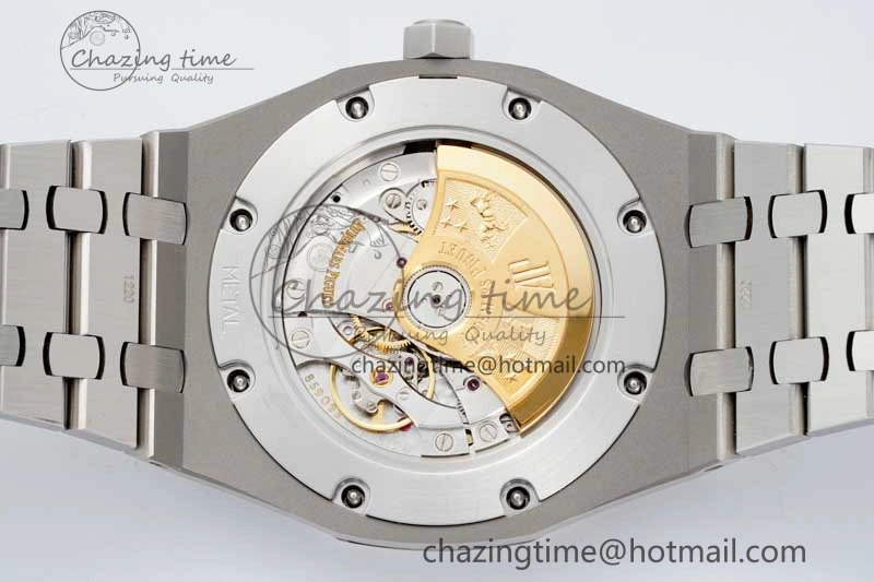 Royal Oak 41mm 1017 ALYX 9SM SS APSF Best Edition Silver Dial on SS Bracelet SA3120 Super Clone WrinkleFree 4626