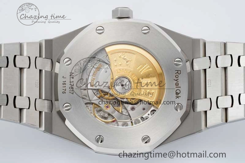 Royal Oak 41mm 1017 ALYX 9SM SS APSF Best Edition Silver Dial on SS Bracelet SA3120 Super Clone WrinkleFree 4626