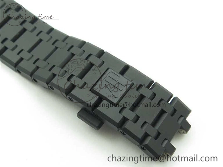 Royal Oak 41mm 15400 DLC ZF 1:1 Best Edition Gray Textured Dial on SS Bracelet A3120 (Free Box) FastDry 4824