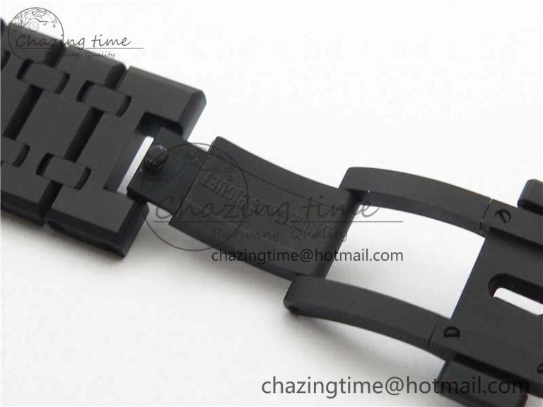 Royal Oak 41mm 15400 DLC ZF 1:1 Best Edition Gray Textured Dial on SS Bracelet A3120 (Free Box) FastDry 4824