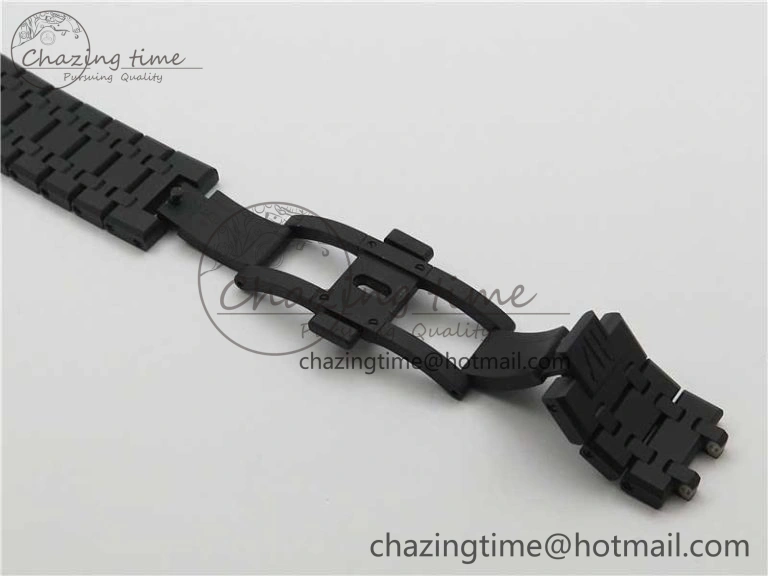 Royal Oak 41mm 15400 DLC ZF 1:1 Best Edition Gray Textured Dial on SS Bracelet A3120 (Free Box) FastDry 4824