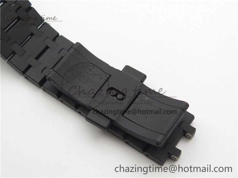 Royal Oak 41mm 15400 DLC ZF 1:1 Best Edition Gray Textured Dial on SS Bracelet A3120 (Free Box) FastDry 4824